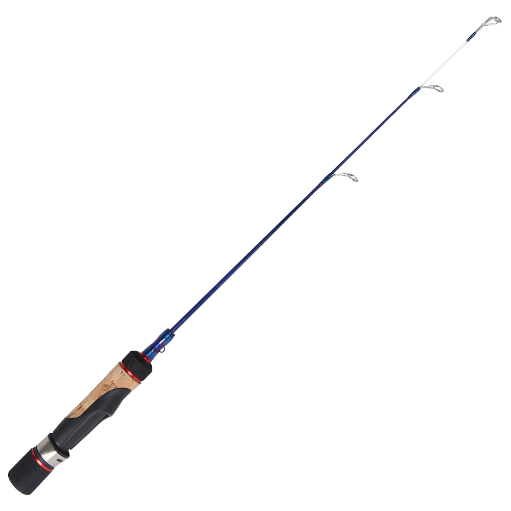 New 55cm 2 Section Glass Fiber Reinforced Plastic Fishing Rod Ice Winter Ice Fishing Rod For Ice Fishing