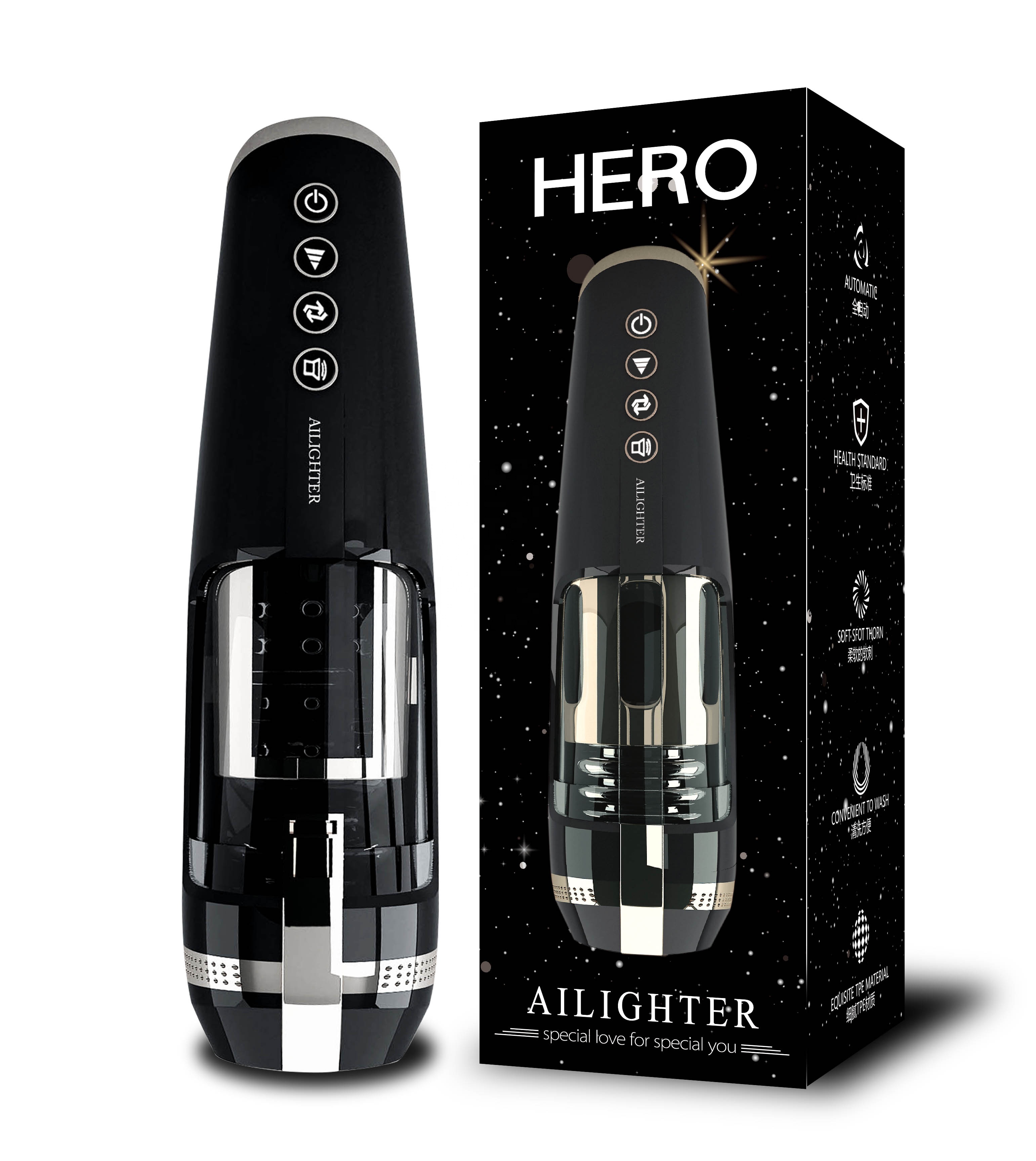 Прямой Производитель Ailighter, секс-игрушка для взрослых, Электрический Мужской мастурбатор, устройство с теплой вагиной