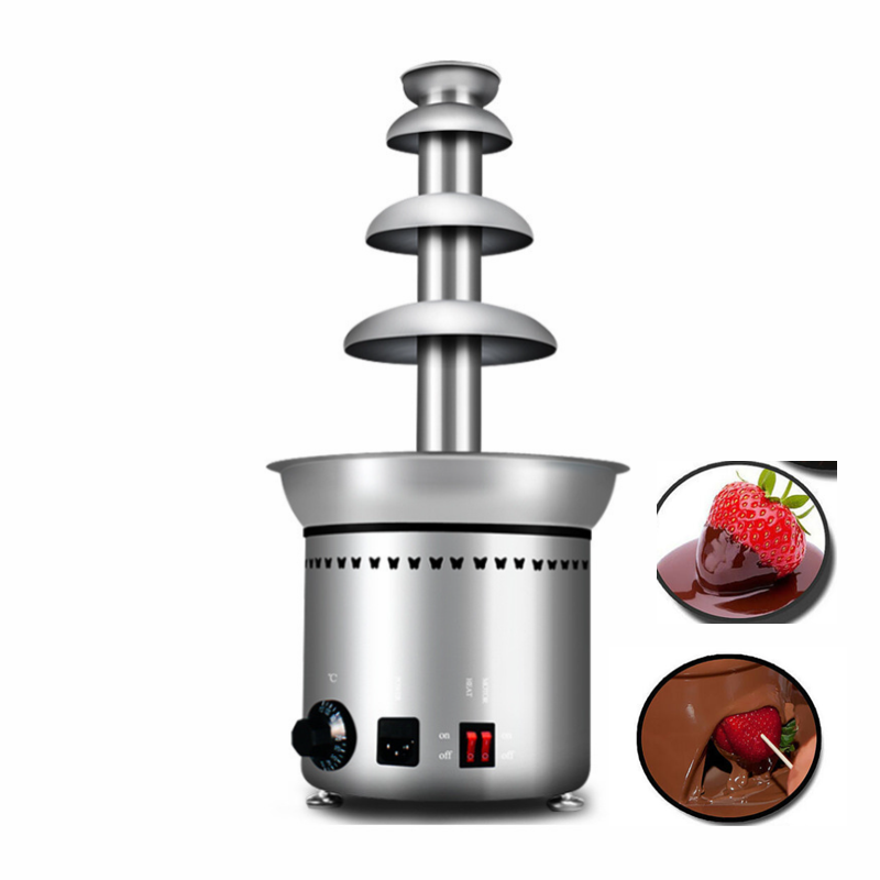 Commercial Chocolate Fountain 3 Layers / 7 Tier Chocolate Fountain