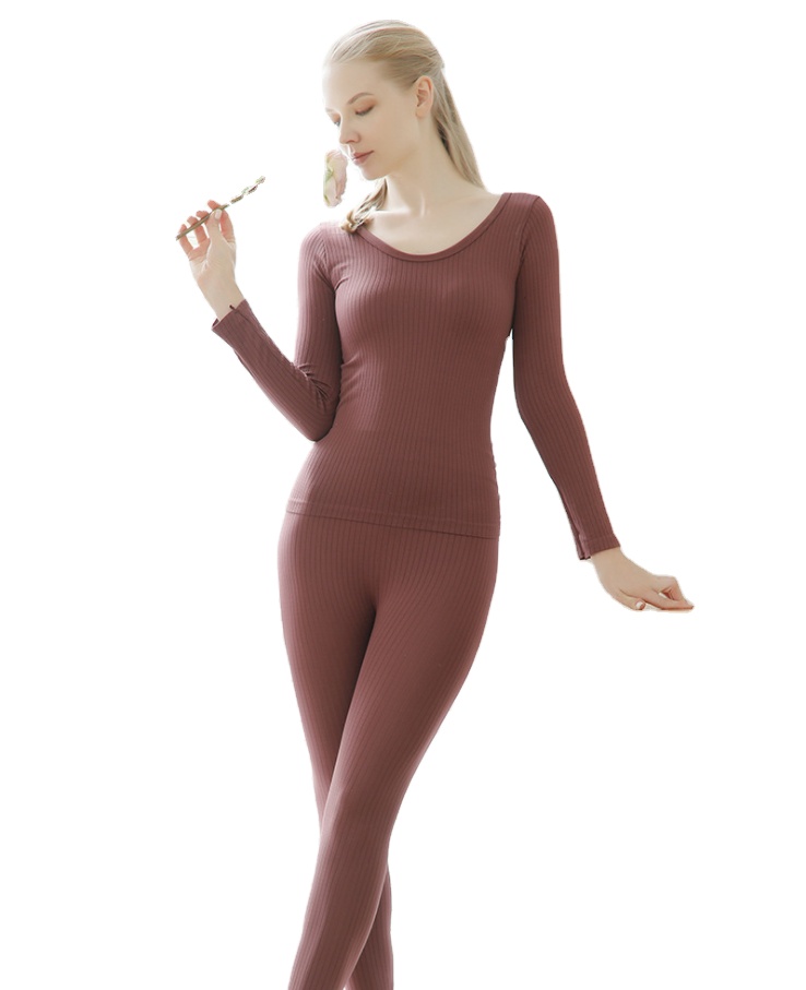 Autumn Winter 37 Degrees Constant Temperature Heating Thermal Underwear Women Thermal Underwear Set