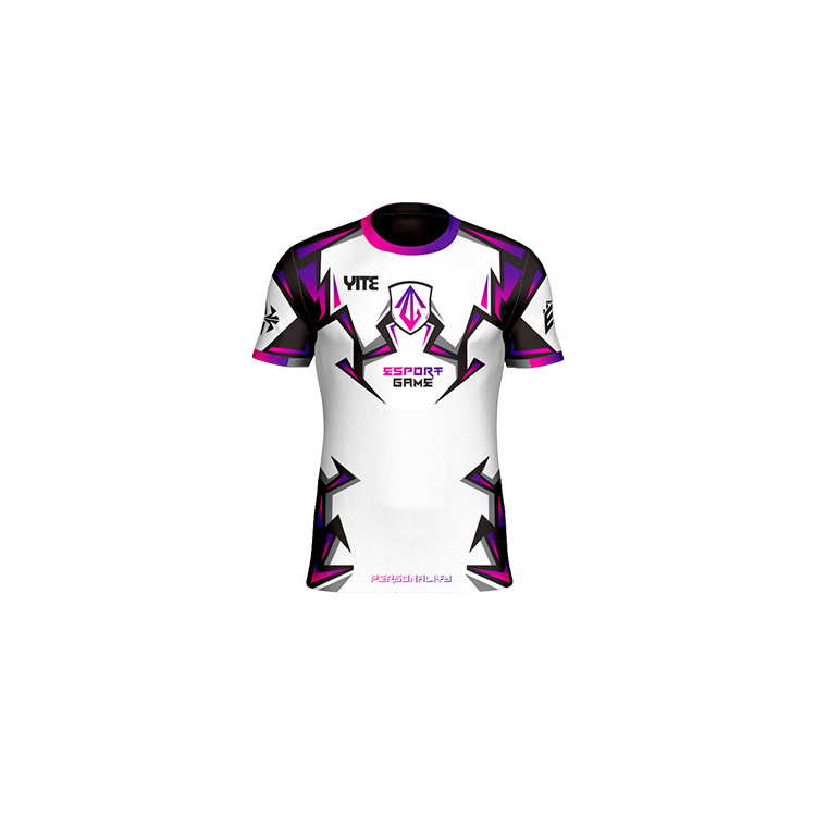 High quality gaming print esport jersey shirts custom full sublimation esport uniform
