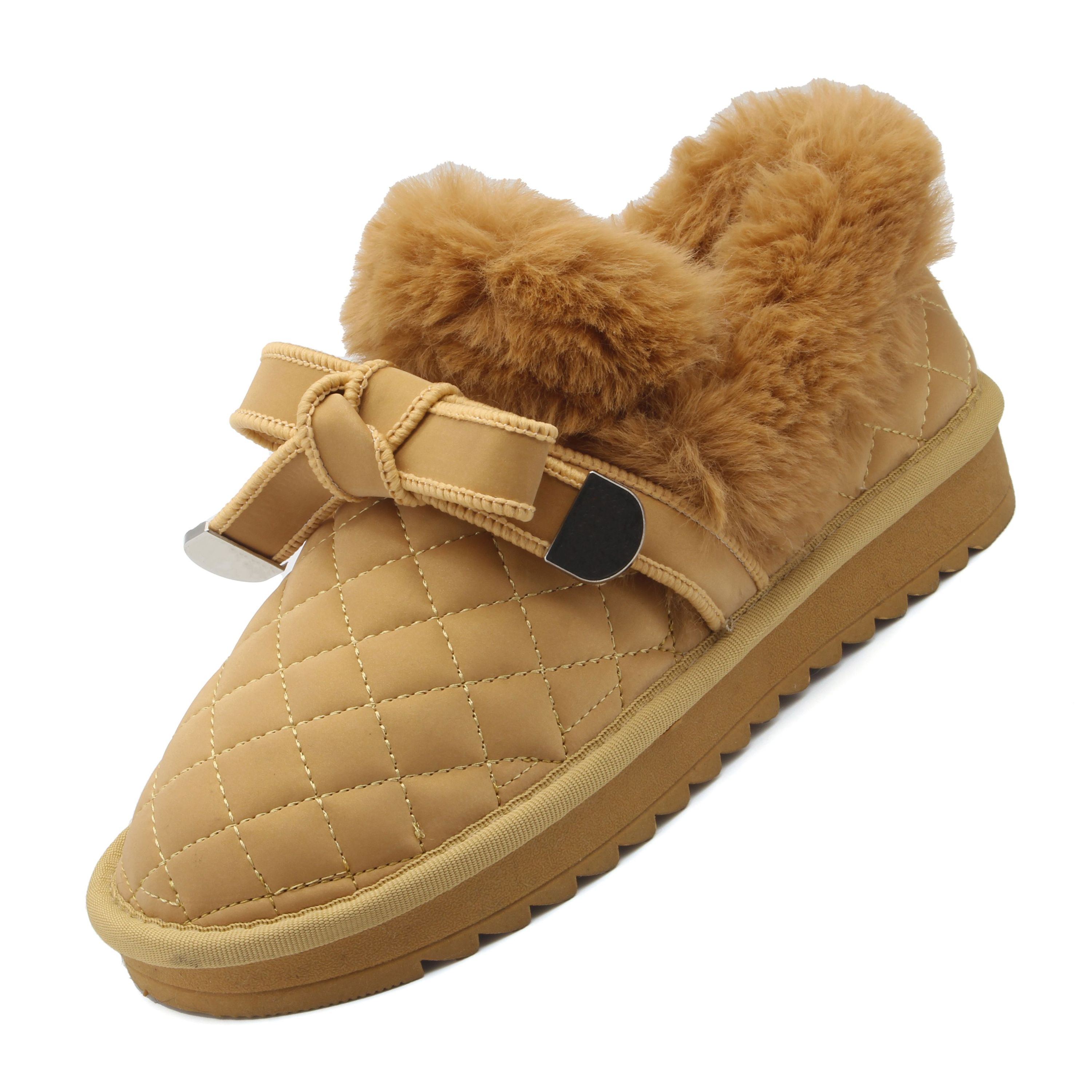 Women's Ankle Snow Boots for Ladies Boots Botines Shoes For Women Ankle Boots For Ladies Soft Casual Mid Calf Lace Up Shoes