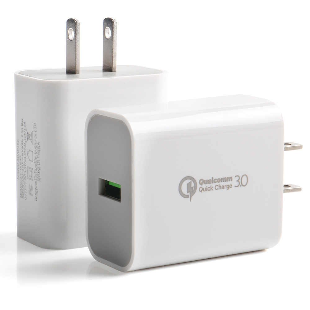 18 Вт 3Amp QC 3,0 USB настенное дорожное зарядное устройство адаптер быстрое зарядное устройство для мобильного телефона