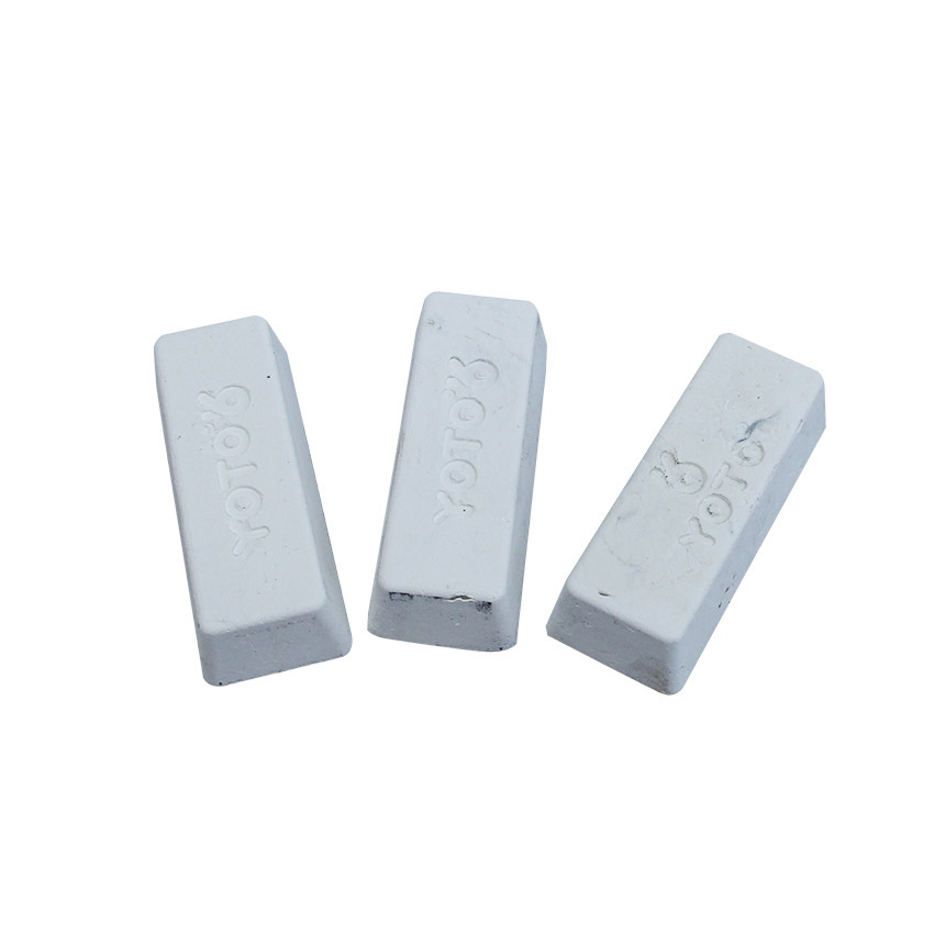 Plastic PVC Stainless Steel Mirror Polishing Solid Wax Polishing White Wax