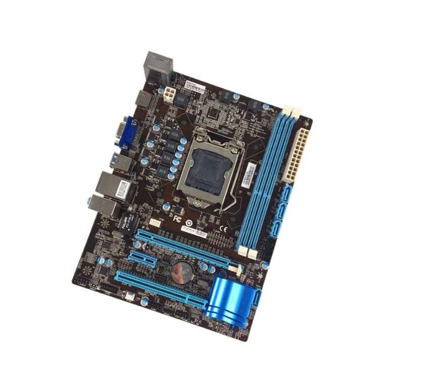 Оригинальный рабочего Материнская плата P8H61-GL поддержка lga 1155 Материнская плата