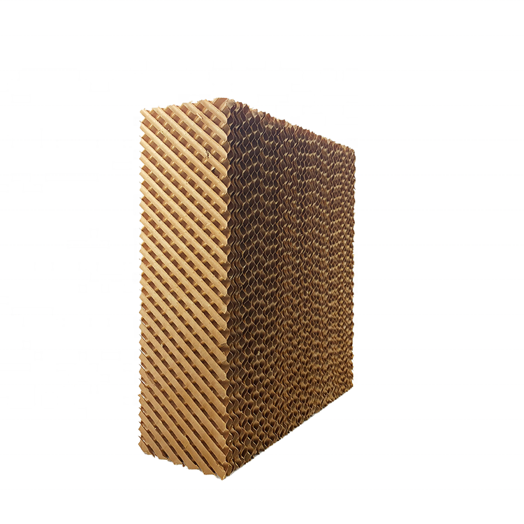 Honeycomb Evaporative Air Cooling Pad Price For Greenhouse Wall