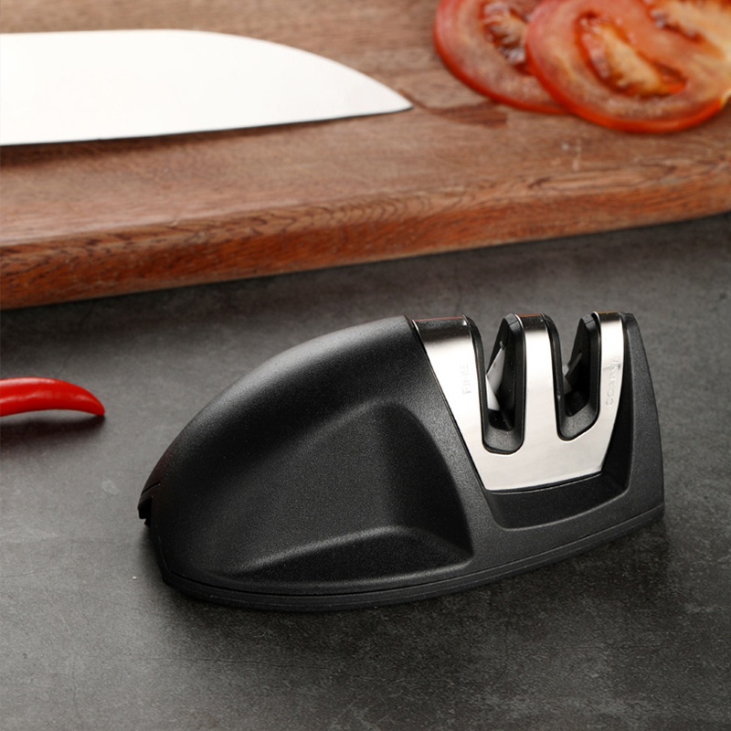New Kitchen Product Ideas 2025 Portable Household Mini Mouse Shaped Manual Quick 2 Stage Knife Sharpener For Kitchen Accessories