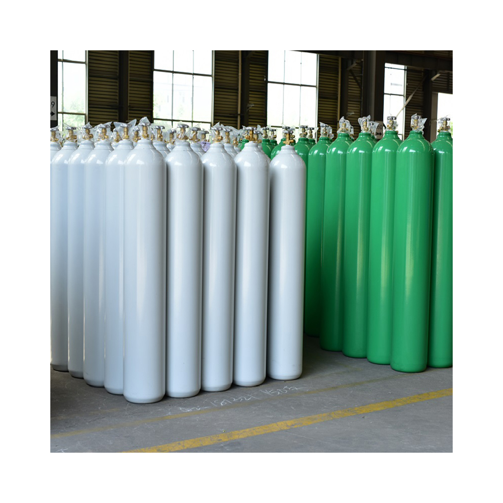 The factory sells oxygen cylinders steel cylinders 40 liters of medical oxygen cylinders