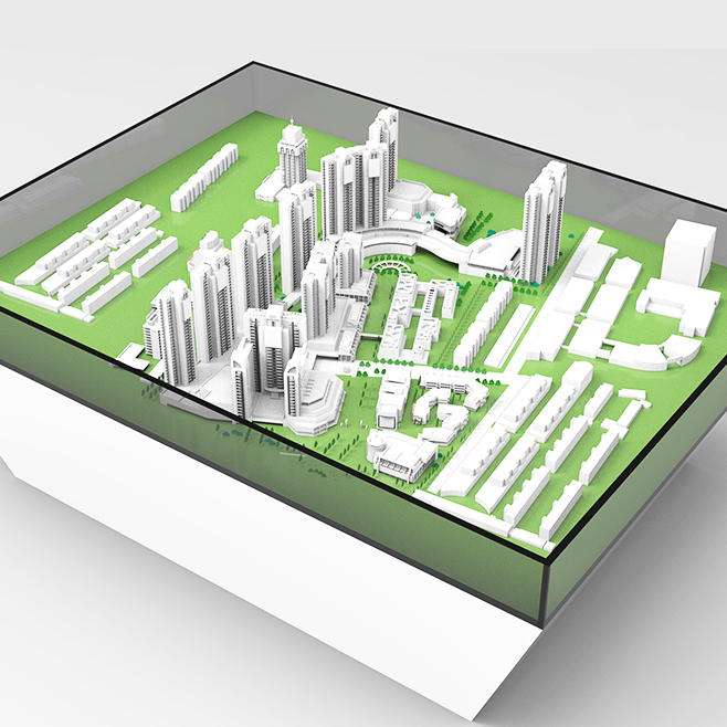 Premium architect models for sale in 3D real estate planning
