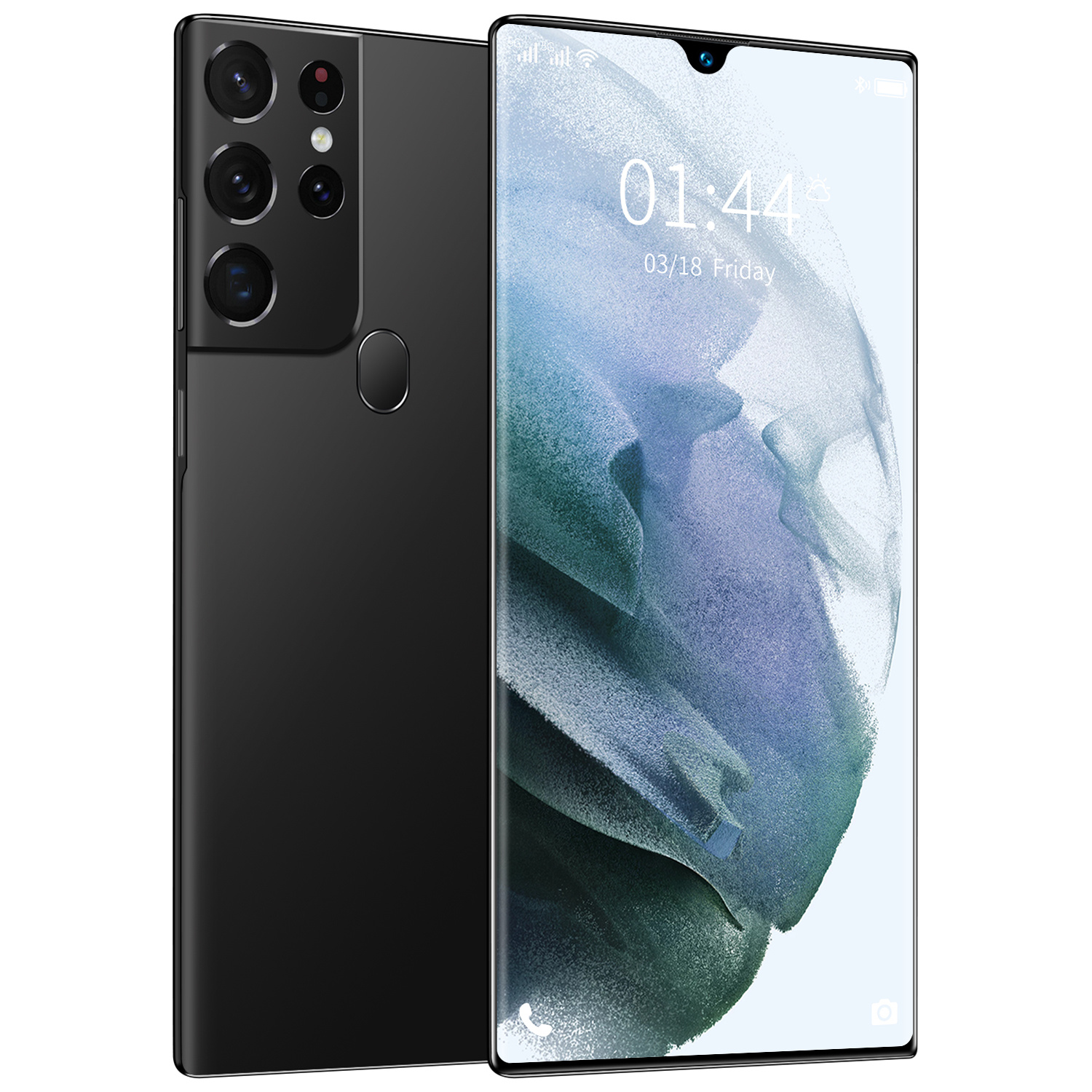 Мобильный телефон Смартфон S21U 6,9 дюймов новый сотовый телефон 8 + 256 ГБ разблокирована Global android мобильного телефона