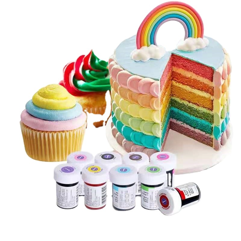 Hot Sale Edible Liquid Food Coloring Cake Cream Decoration 28.3g Pigment Candy Chocolate Color
