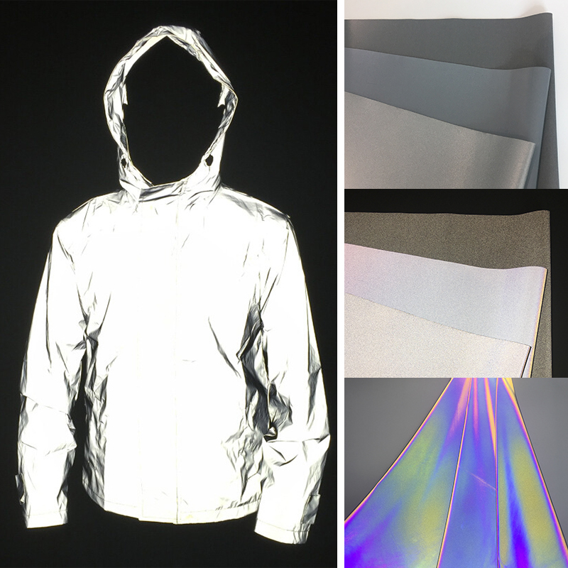 2021 Fashion Pu Lather Geometric Lather Urban Woman Clothes Women Reflective Clothing To Keep Warm