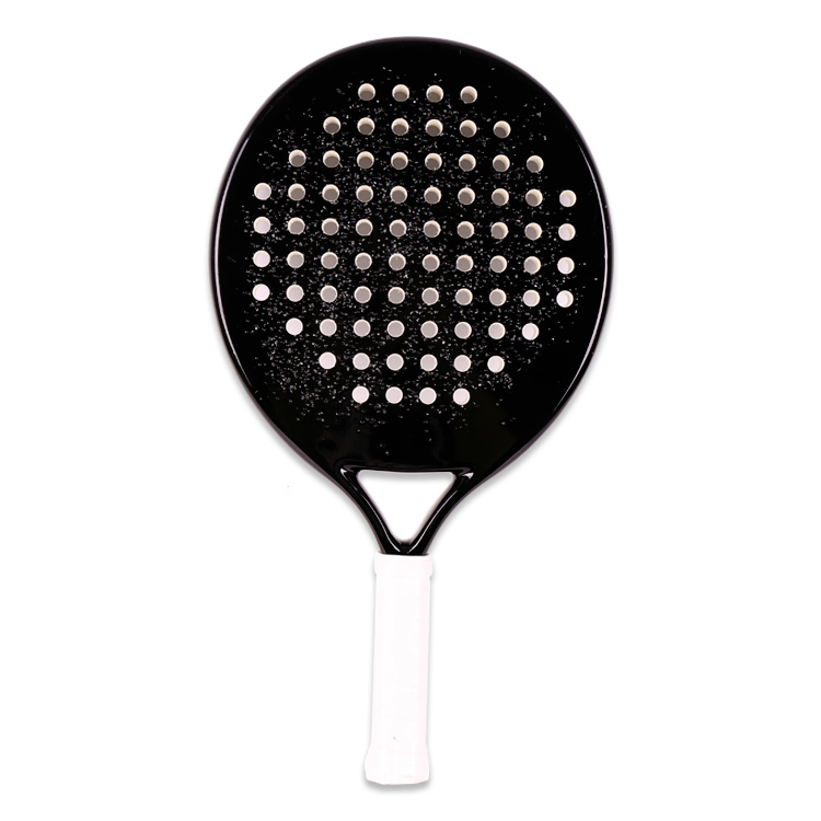 Carbon Fiber Custom Design Padel Racket Good Quality Beach Paddle Ball Set Racket Professional