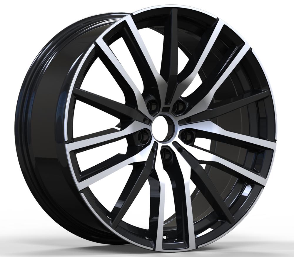 Поставка из Китая, новый дизайн 5 отверстий 20 inch или 21 inch, 22 дюйма ET35-43 резец сверхтвердый PCD 112-120 алюминиевые колесные диски из сплава, для BMW