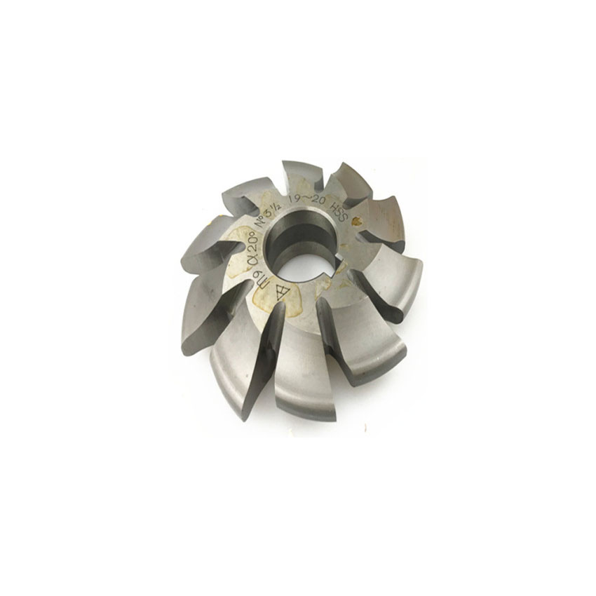 Modules PA20 Degrees HSS Gear Milling cutter Gear Cutting Tools