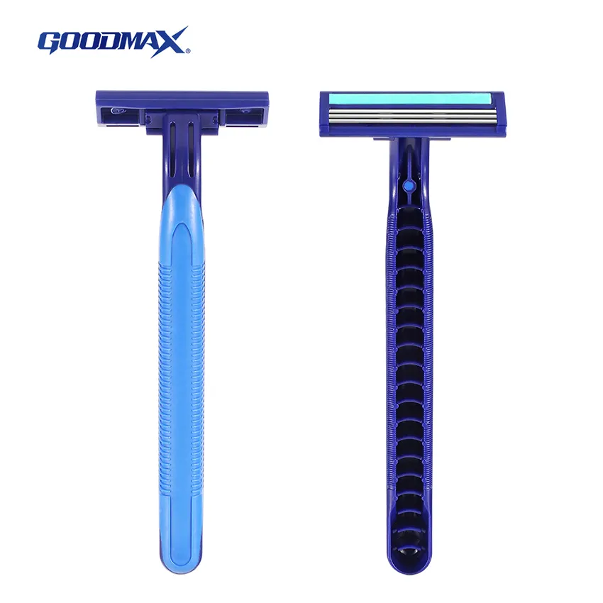 China Professional Manufacturer Custom Shaving Razor Personal Care Men Disposable Safety Triple Blade Razor