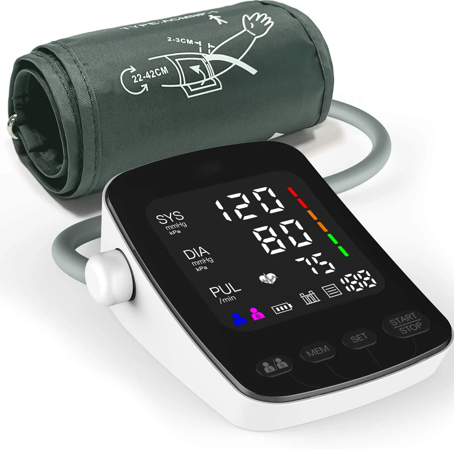 Customize The Sell Like Hot Cakes Style Automatic Arm Type Digital Blood Pressure Monitor