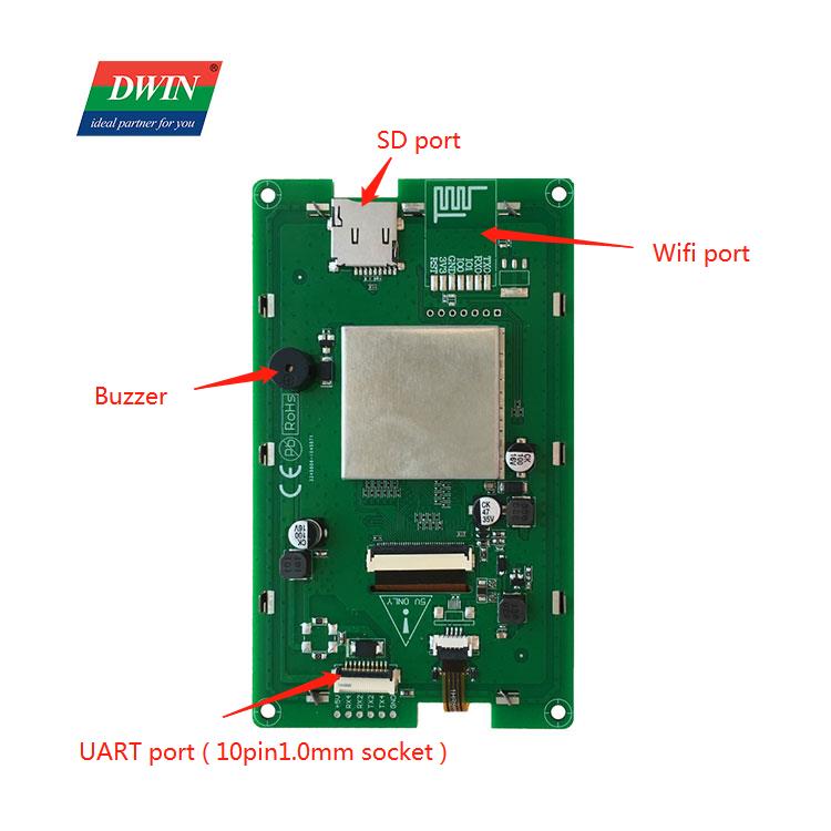 Коммерческий экран DWIN HMI, интеллектуальный Tft ЖК-модуль DMG80480C043_01W 4,3 дюймовый сенсорный дисплей, 800*480