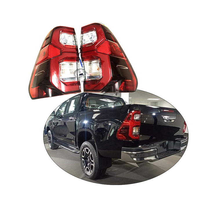 Новый выпуск авто лампа для Hilux 2020 2021 светодиодные задние фонари