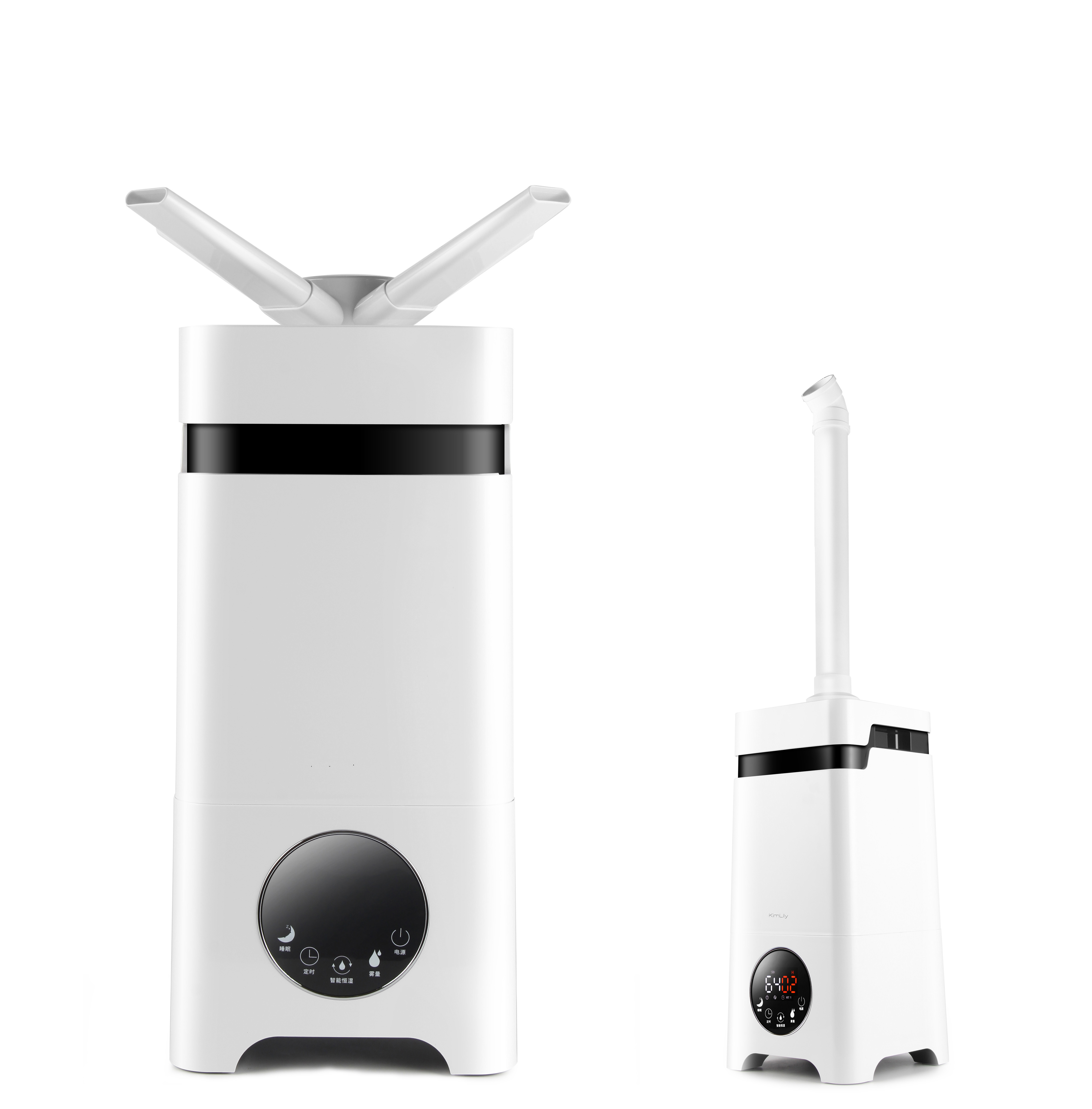 Стоящий дизайн туман humidifier12L пульт дистанционного управления большой емкости для комнаты