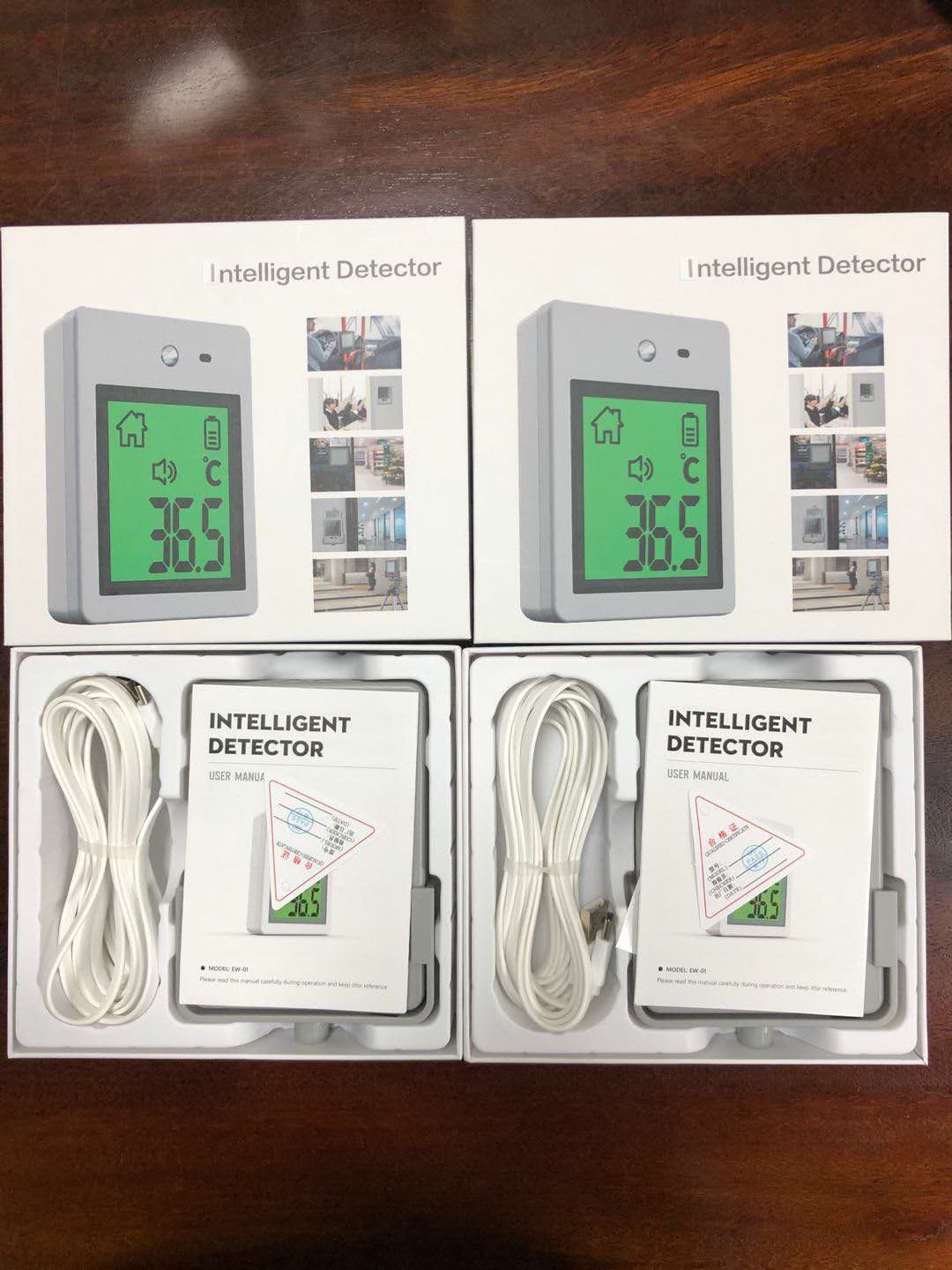 Intelligent Wholesale 5v Intelligent Temperature Detector Wall-mounted Non Contact Body Temperature Sensor