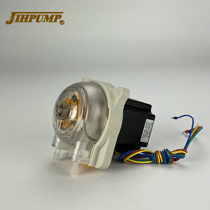 JIHPUMP 220 В, маленький миниатюрный перистальтический насос, дозирование воды и жидкости для лаборатории, медицинские химические моющие добавки, дезинфицирующее средство для стирки
