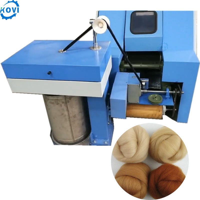 wool sliver fiber combing making machine mini wool carding machine
