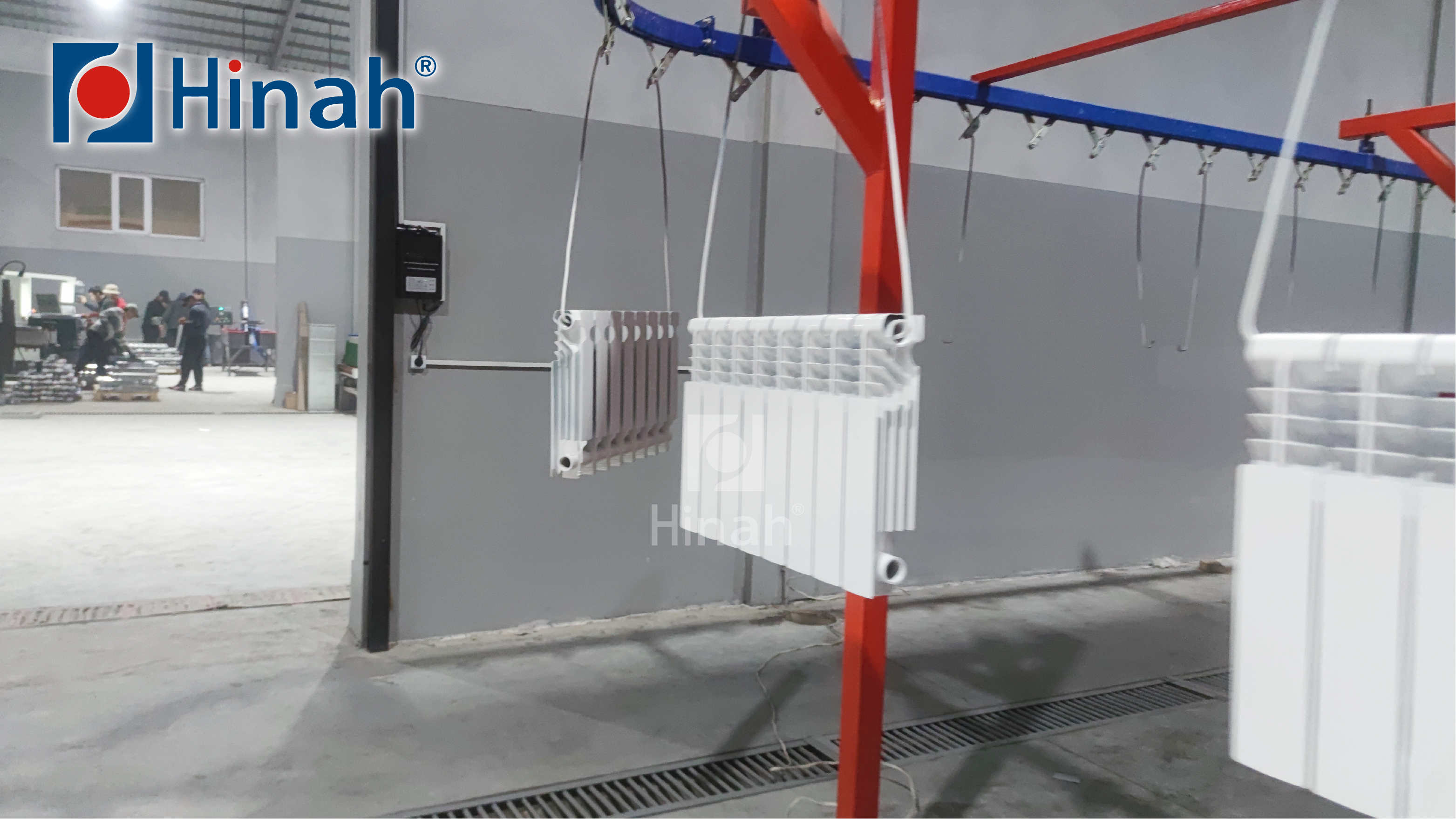 Easy Operate Automatic Painting Electrostatic Painting Machine Powder Coating Line For Sale