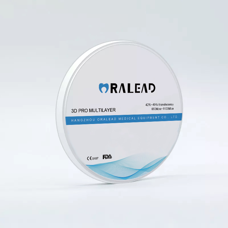 Завод Oralead, быстрая доставка, высокопрочные/прозрачные Многослойные циркониевые блоки 98 мм, CAD CAM