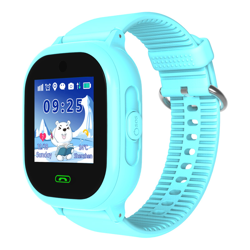 Kids smart watch 2G network 1.3 inch IPS Touch Scteen IP67 waterproof GPS LBS WIFI location Electronic fence (GEO)
