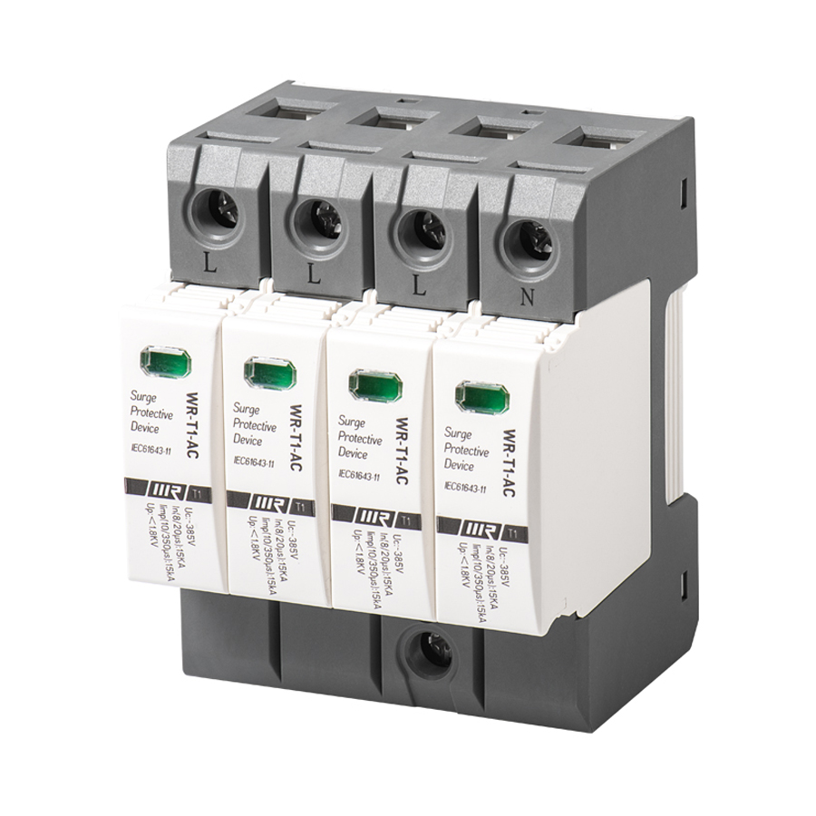 OEM 15kA T1 385V энергосберегающее устройство для дома SPD 40kA Защита от перенапряжения