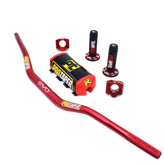 Накладки для руля PRO Cone Pack Bar 1-1/8 дюйма, накладки для руля, захваты для руля питpro, гоночный внедорожник, велосипед, мотоцикл с ЧПУ, адаптер 28,5 мм