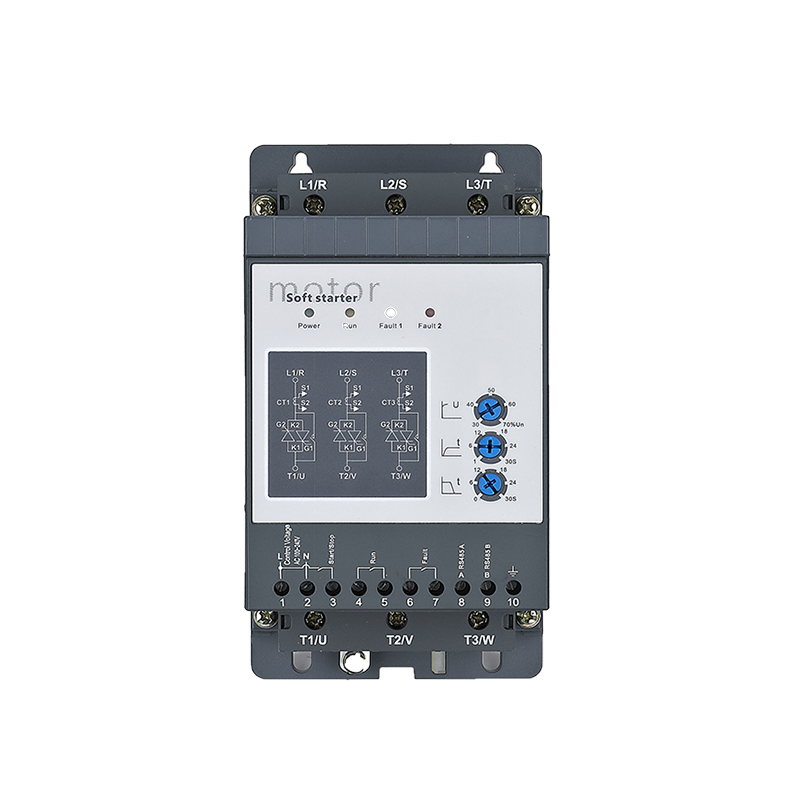 Насос управления устройств плавного пуска 220v 0.55kw 3A стартера мотора с байпасом контактор переменного тока-регулируемым приводом 50Гц 60Гц однофазный двигатель устройство плавного пуска
