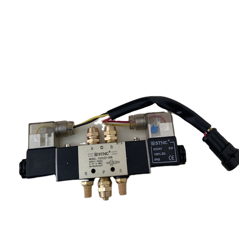 TG2522-08W 24V пассажирской дверью насос электромагнитный клапан для Китайский автобус пневматический внешний распашная дверь Пневматический электромагнитный клапан