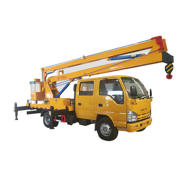 18m isuzu установленная тележкой воздушная Рабочая платформа
