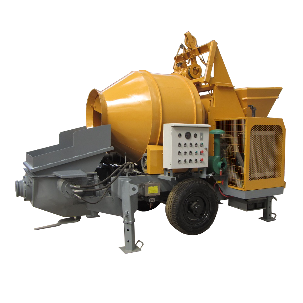 diesel driven concrete mixer and concrete pump concrete transport machinery
