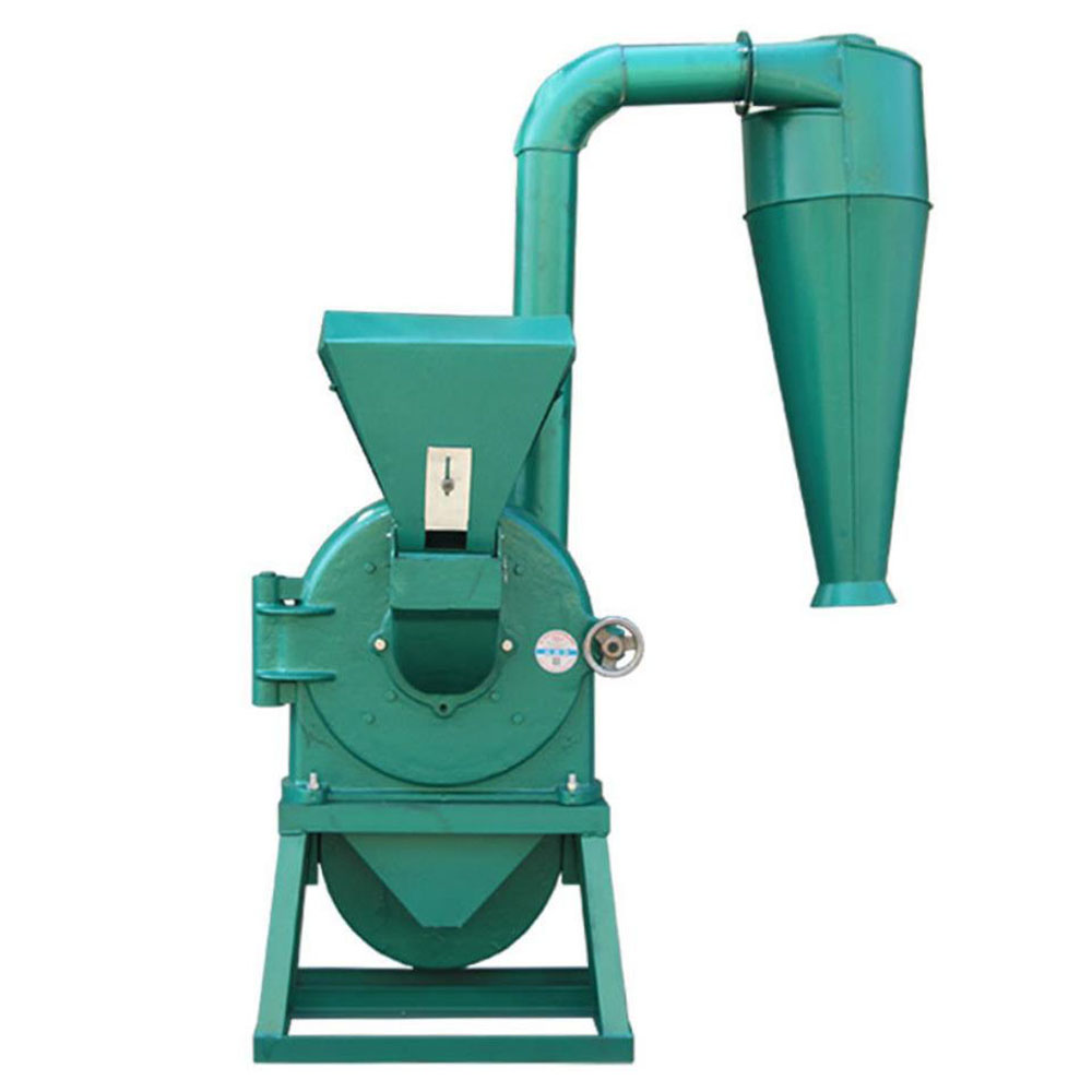 Megaplant Price Electric Automatic Feeding Tube Design Corn Crushing Disk Mill Equipment Made In China