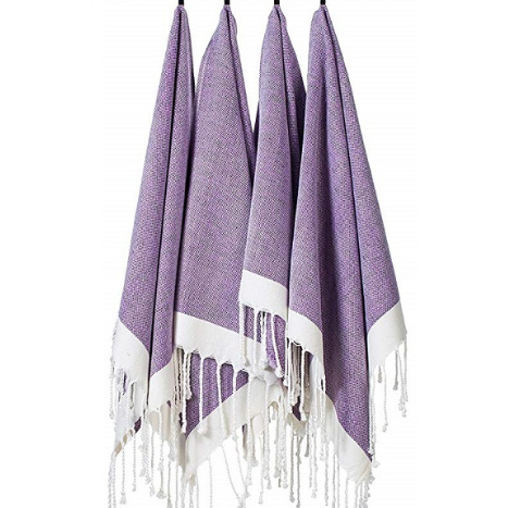Good quality peshtemal customized pattern cotton turkish beach towel