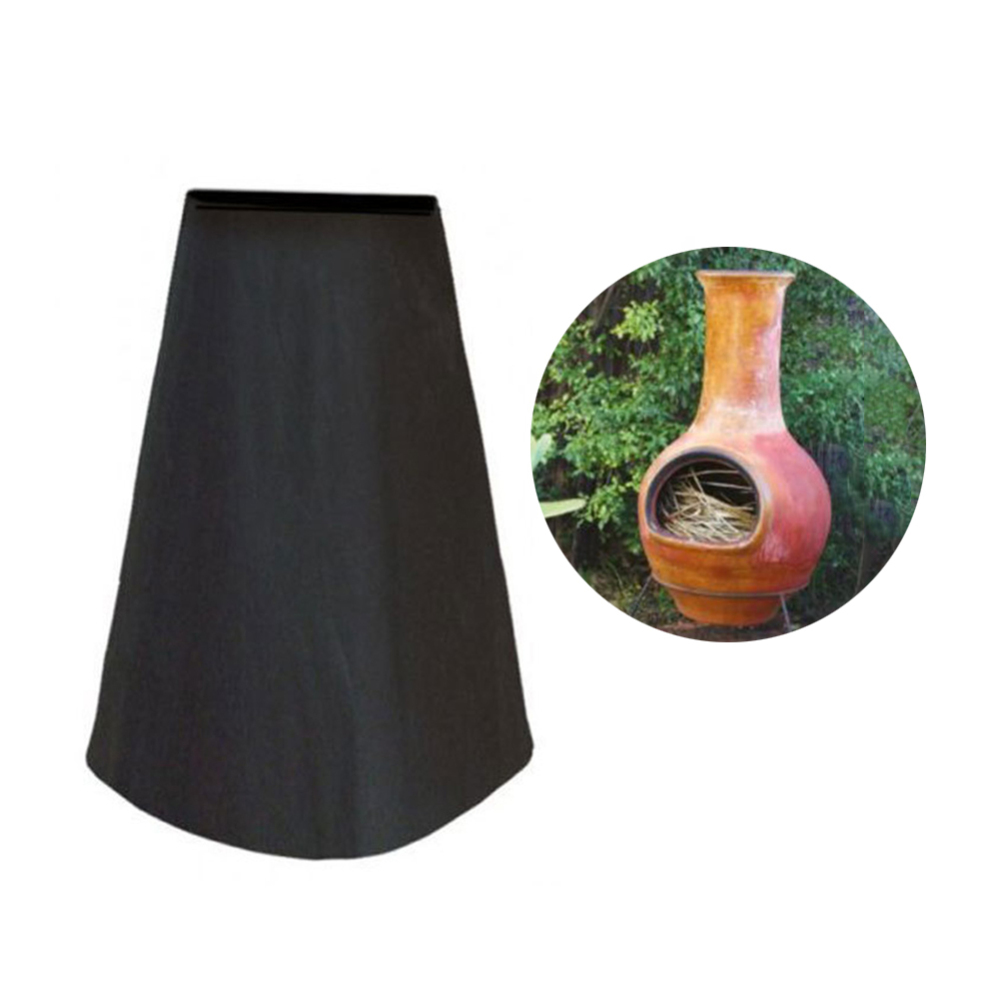 Outdoor Dustproof Waterproof Stove Protector Protective Cover Heater Chimney Fire Pit Cover For Garden Backyard