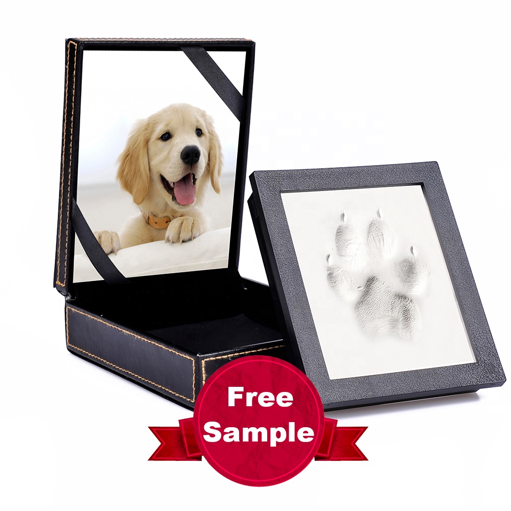MKY оптовая продажа Pet фоторамка глина коробка лапы печати глины наборы
