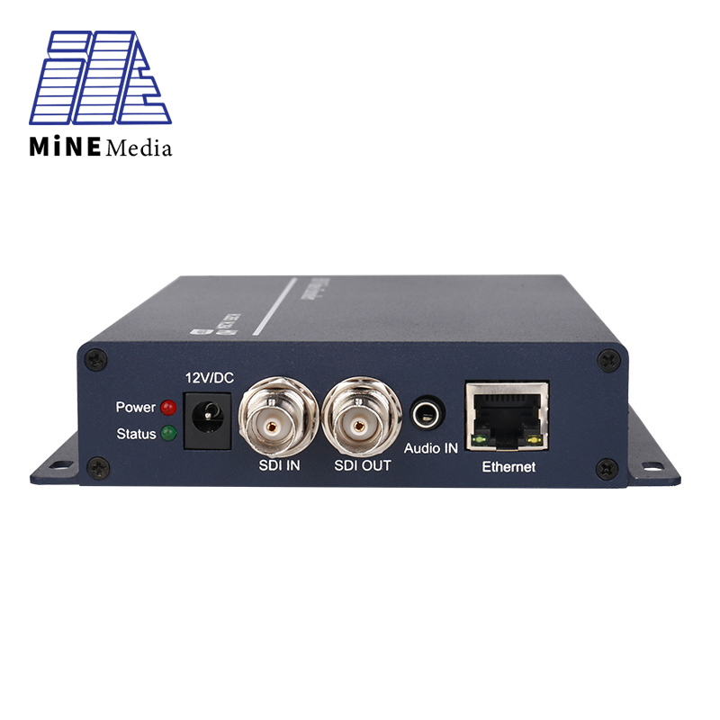 Кодировщик RTMP H.265 HEVC HD SD 3G SDI к IP для серверных сетей HD IPTV Wowza Youtube Ustream