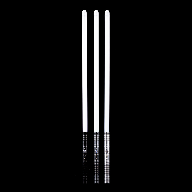 New Design 3 Set Soundboard Metal Hilt 7 Rgb Lightsab DIY Custom Long Hilt Lightsaber