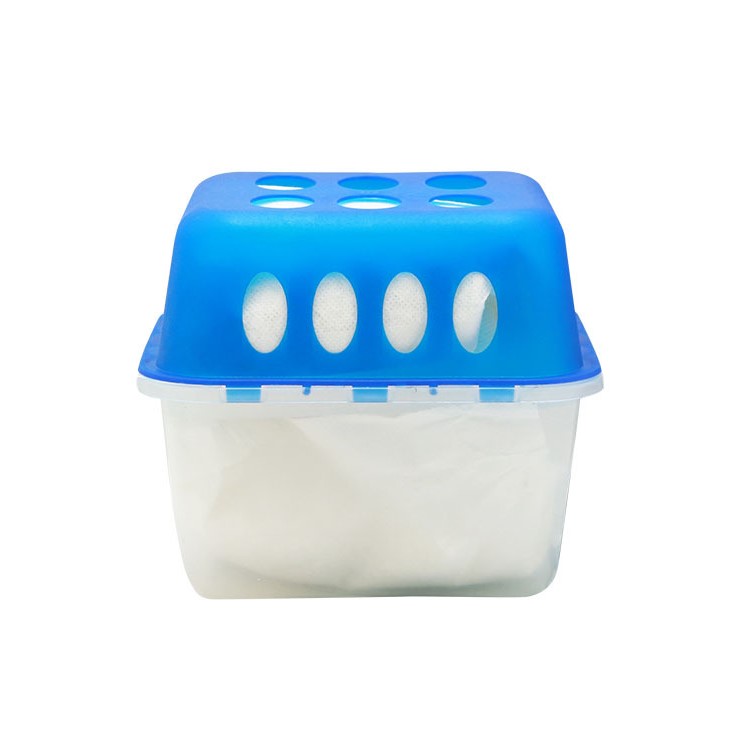 Custom logo household 900ml refillable shoe cabinet wardrobe moisture absorber dehumidifier box