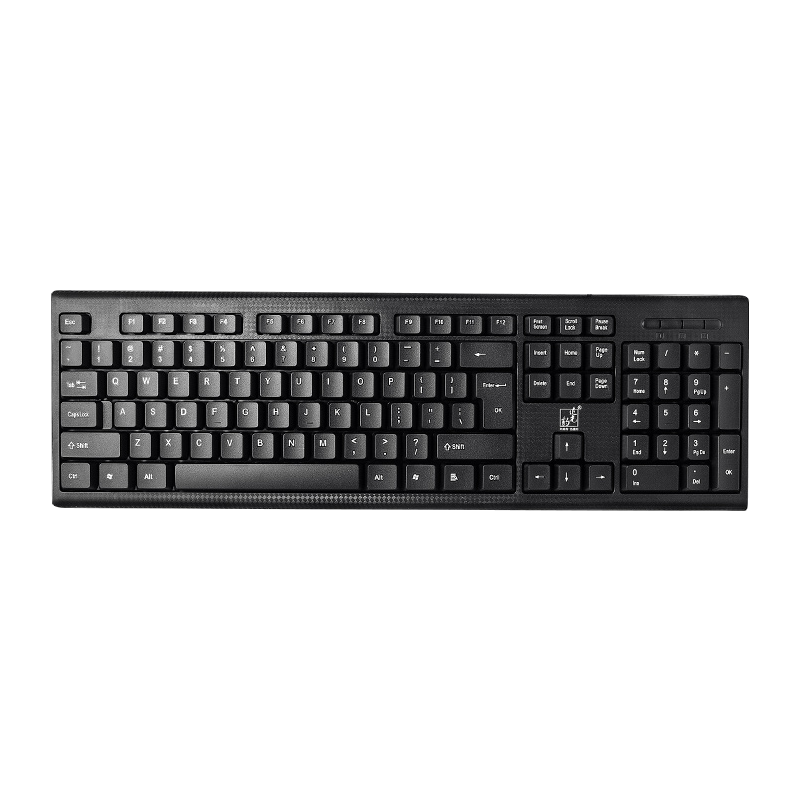 AIWO Wholesale Ergonomic 60% Computer Keyboard Office Typing Usb Without Backlit Keyboards For Office Company