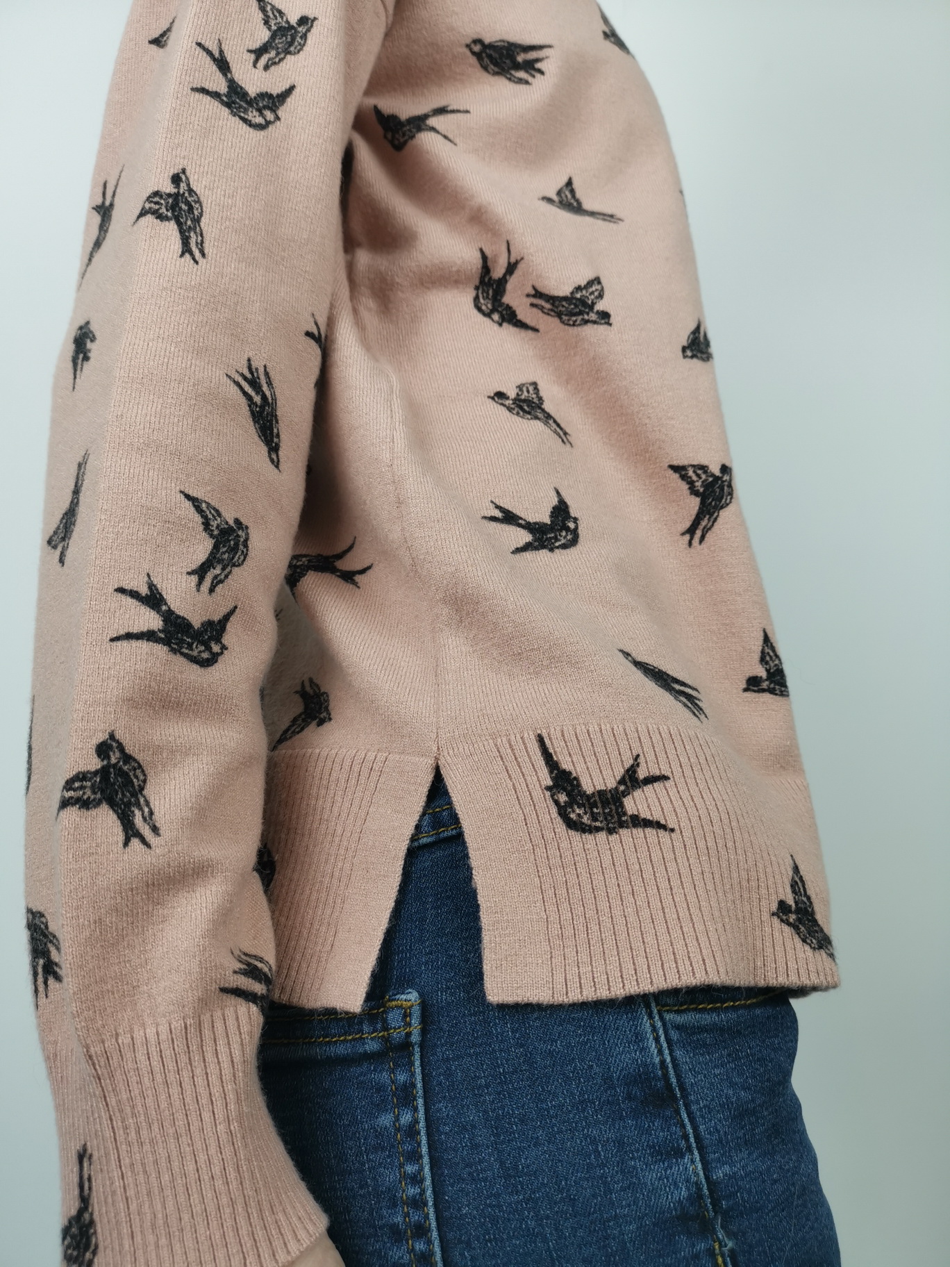 Sweaters Pullover Loose Winter Knit Women Wholesale Clothing Casual Jacquard Sustainable Quantity Ladies Sweater