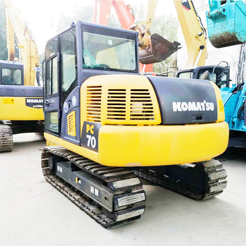 Used excavator komatsuPC70-8 95%new MINI EXCAVATORS IN GOOD CONDITION AND LOW PRICE HOT SALE