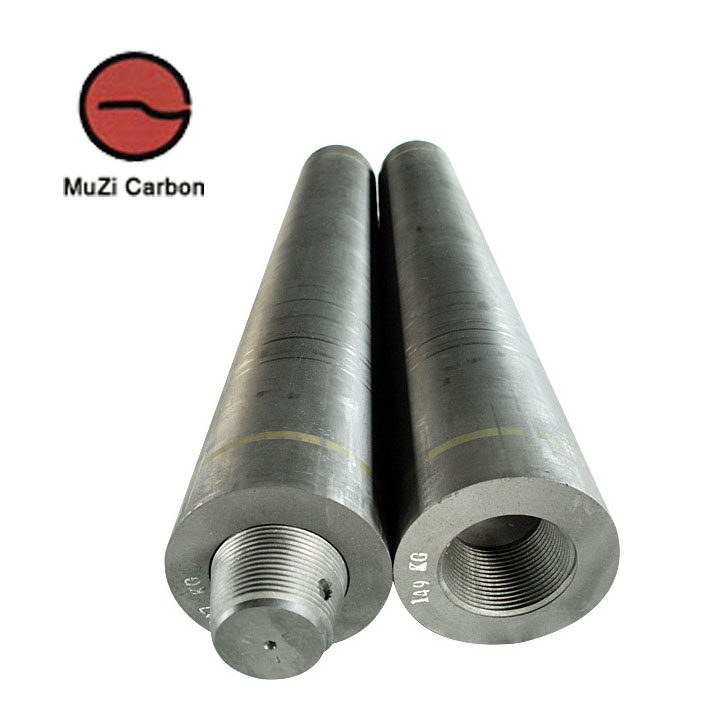 MUZI CARBON-China Manufacturer High Carbon UHP/High Power/RP Graphite Electrode 100 200 300 400 500 600 700mm