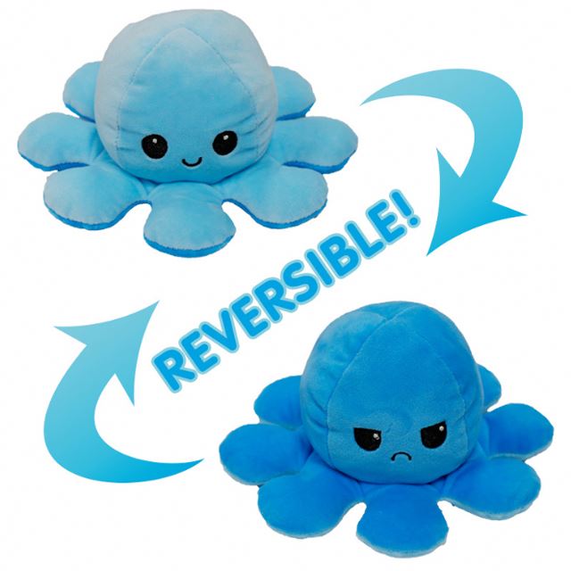 Плюшевая кукла 20 см Reversibles Revers De Peluches Pulpo
