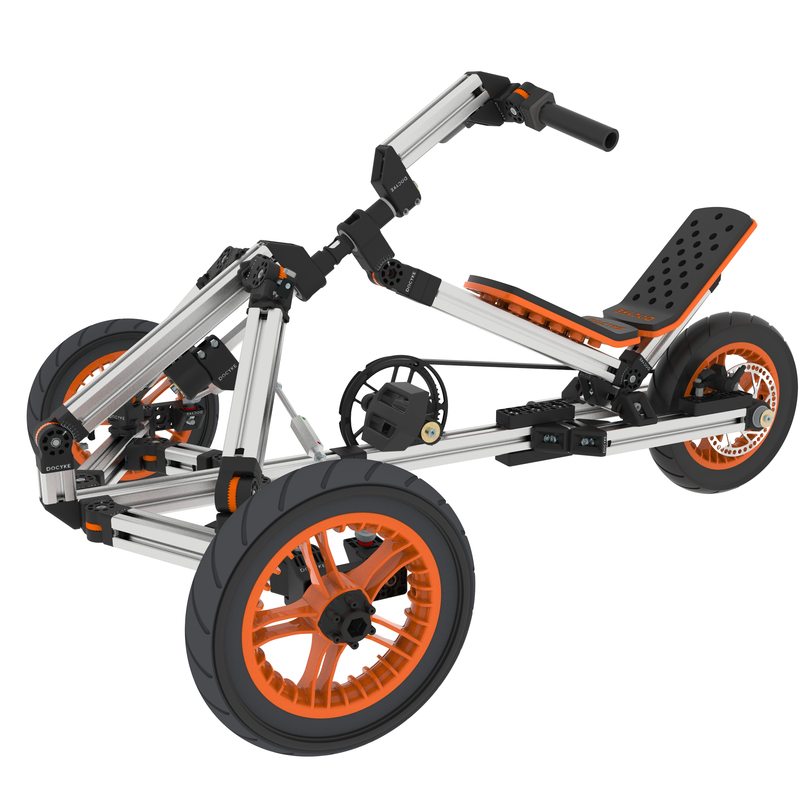 2021 новый дизайн docyke 60 в 1 детский трехколесный велосипед сборный блок L-комплект детские автомобили