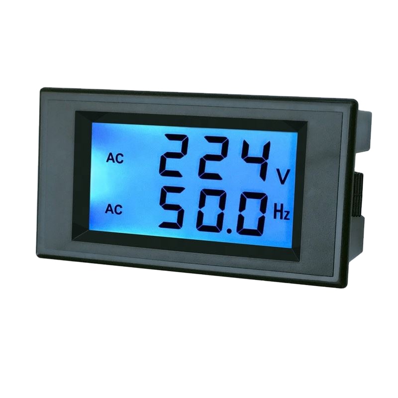 D69-2080 AC80-300 200-450V с двойным жк-дисплей Цифровой вольтметр переменного тока, частотомер